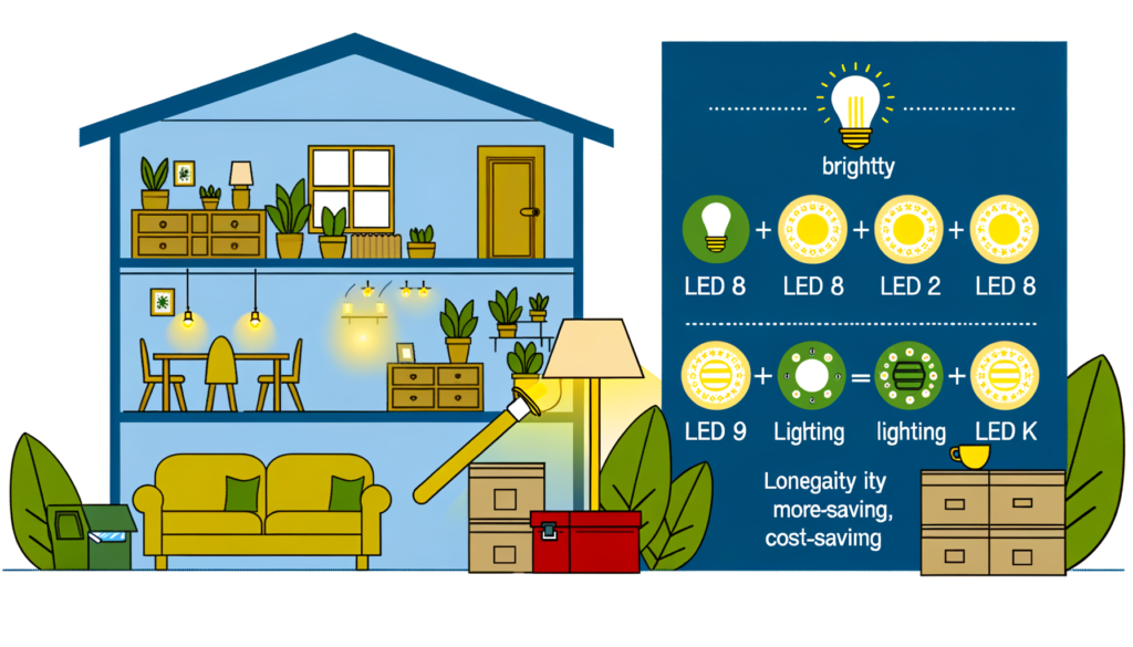 The Benefits of LED Lighting in Residential Settings
