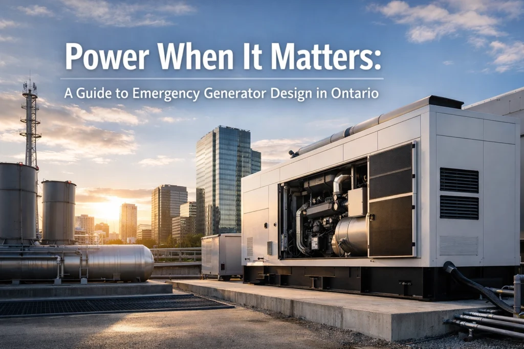 Power When It Matters: A Guide to Emergency Generator Design in Ontario