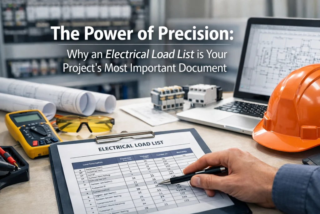 The Power of Precision: Why an Electrical Load List is Your Project’s Most Important Document