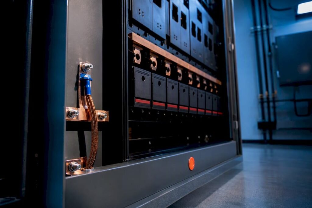 Commercial electrical panel with surge protection