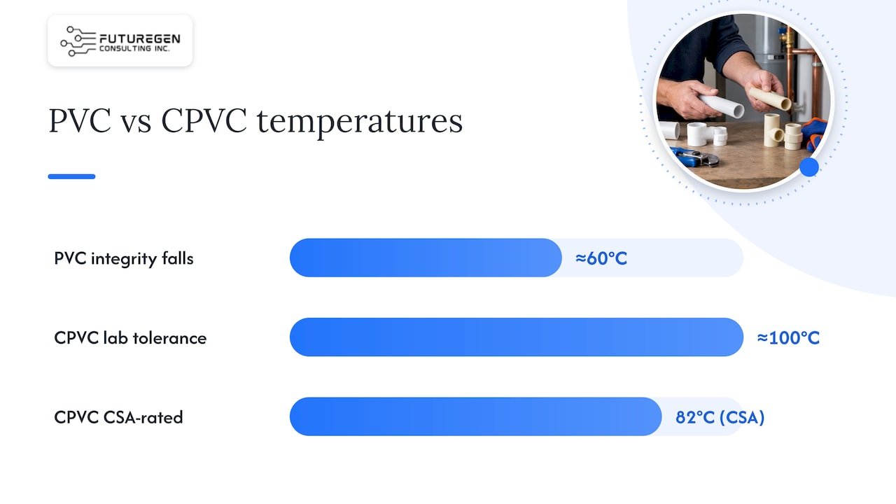 PVC and CPVC temperature pressure comparison