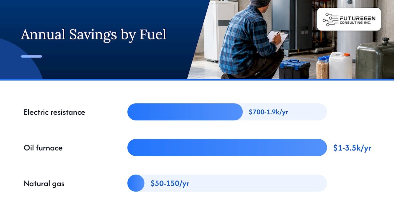 Upfront Costs, Operating Savings, and Payback Math — overview diagram